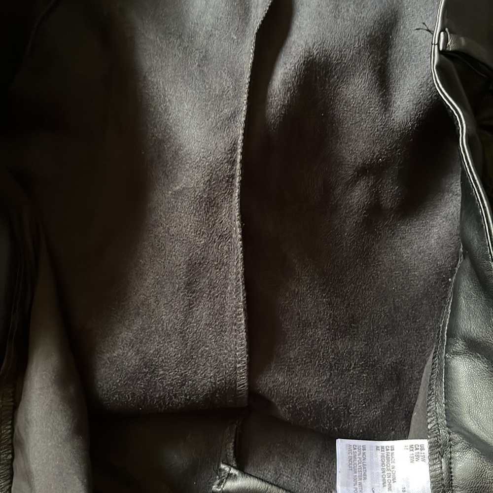 Bar III Faux Leather pants - Picture 15 of 16